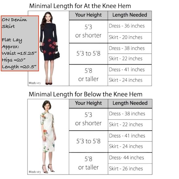 Old Navy Jean Skirt Size 10 Straight Y2K Grunge Streetwear Edgy Retro Minimalist - Picture 14 of 15